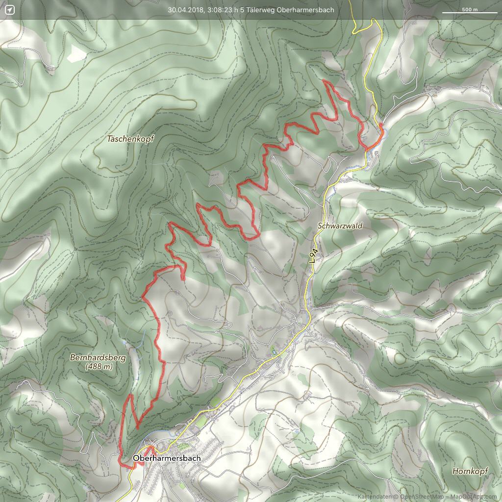 In der gewanderten Form ein 5-Tälerweg :-)