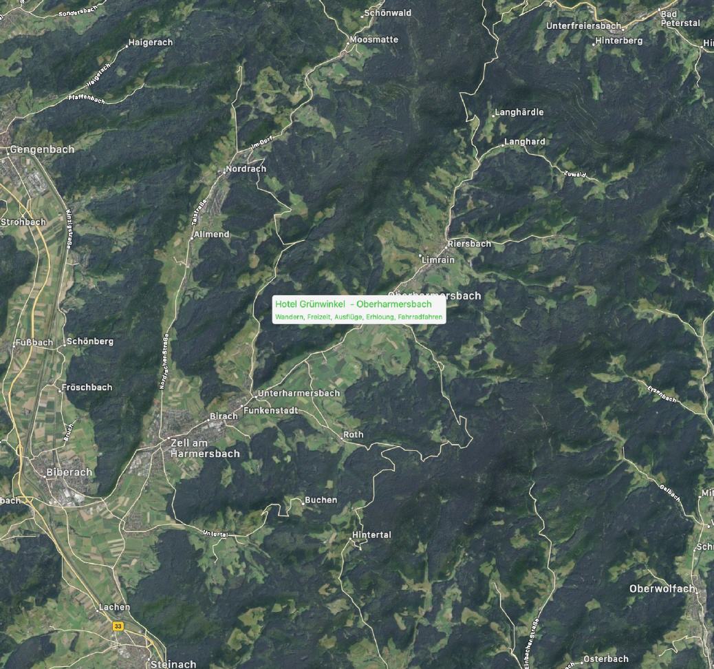 Hotel Grünwinkel in Oberharmersbach